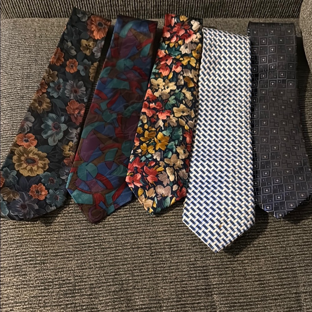 David Taylor Classic Black and Blue Ties